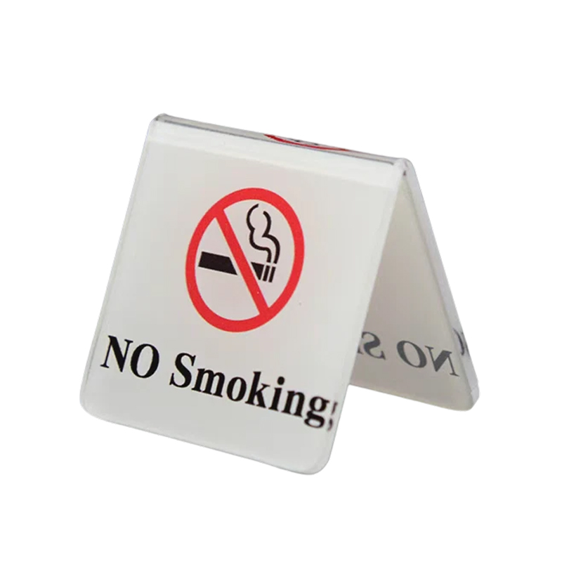 Acrylic No Smoking Sign