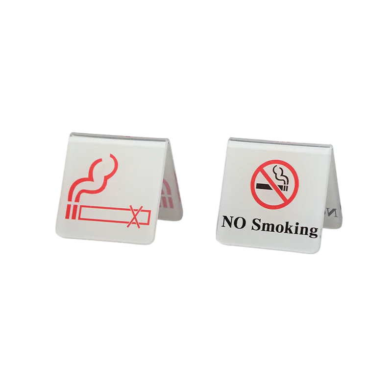 Acrylic No Smoking Sign