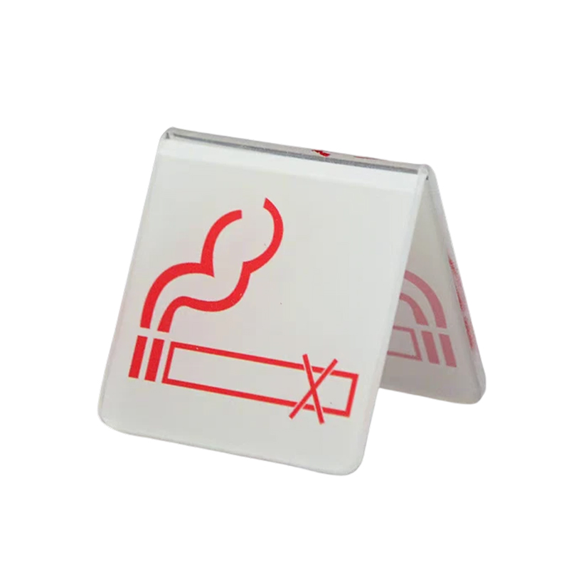 Acrylic No Smoking Sign