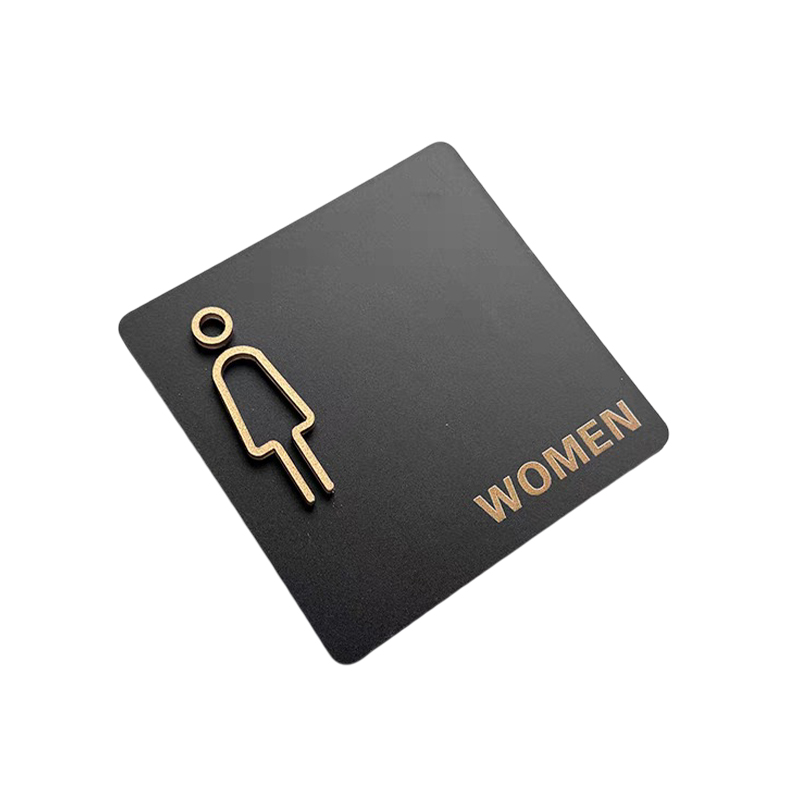 Acrylic Toilet Sign