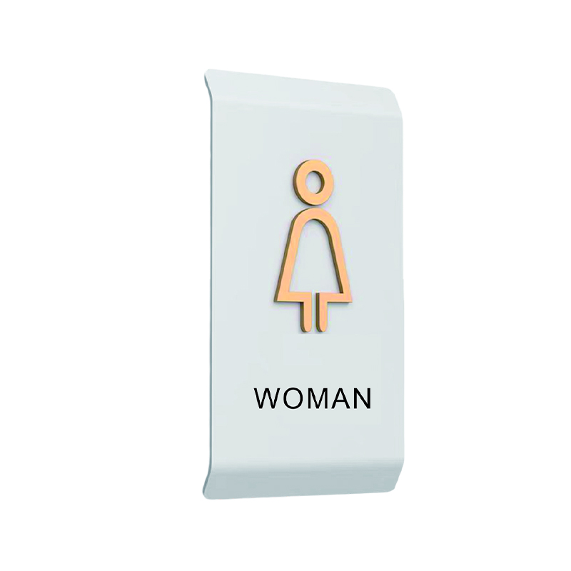 Acrylic Toilet Sign