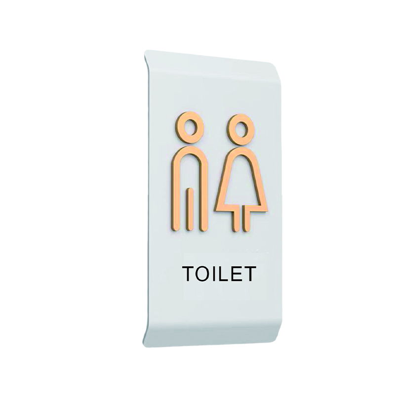 Acrylic Toilet Sign