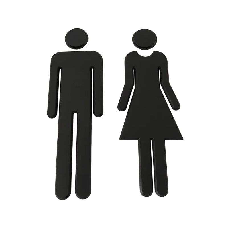 Acrylic Toilet Sign