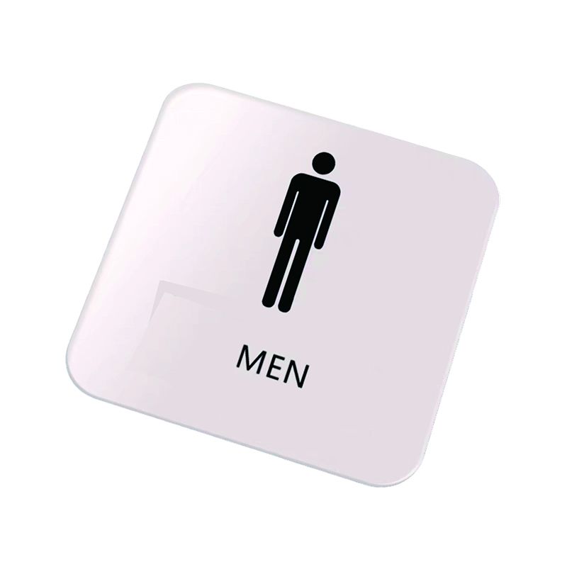 Acrylic Toilet Sign