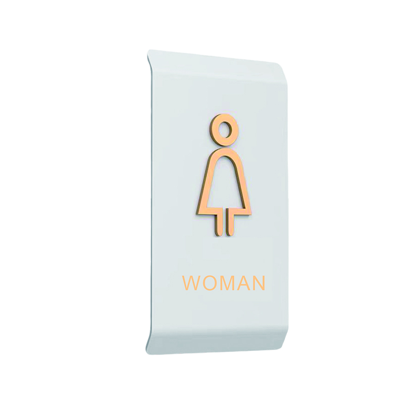 Acrylic Toilet Sign