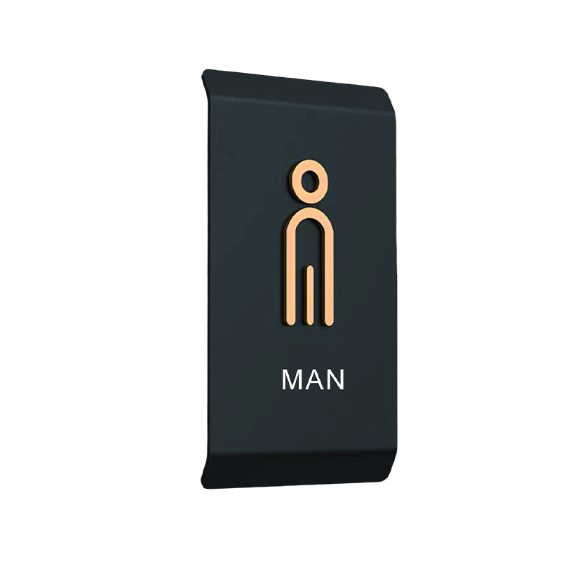 Acrylic Toilet Sign